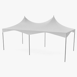 Outdoor Party Tent White model