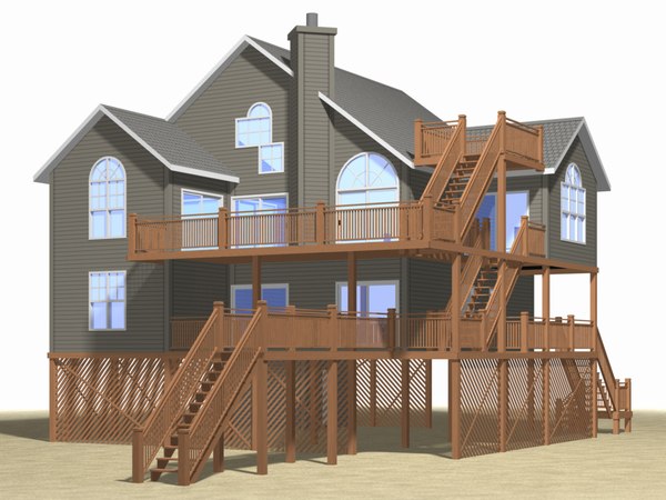 3D Stilt Models | TurboSquid