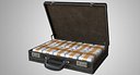 Briefcase with Drugs