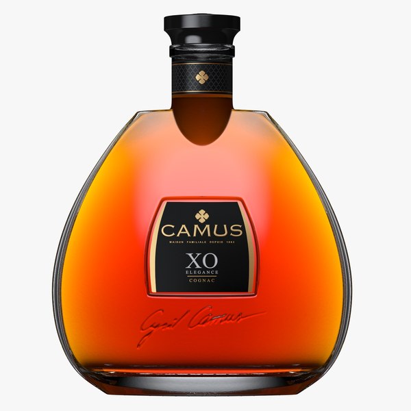 3D hennessy vsop cognac bottle model - TurboSquid 1435476