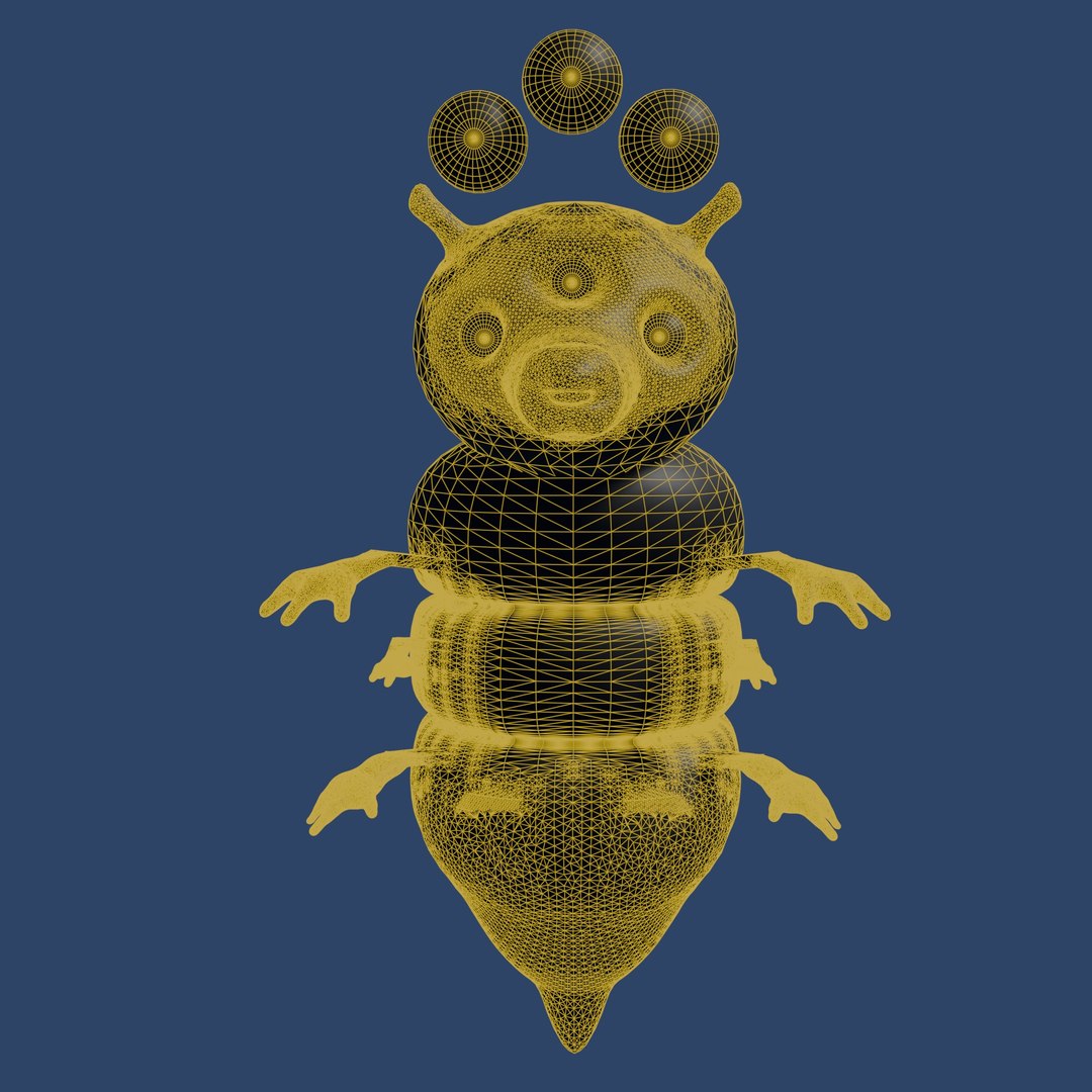 Cartoon insect with three eyes and six legs 3D https://p.turbosquid.com/ts-thumb/4I/KvAFJn/9O/07/jpg/1754568913/1920x1080/fit_q87/0d2dac76c5cc4e8f71fee6a430b4e6b14c3615c6/07.jpg