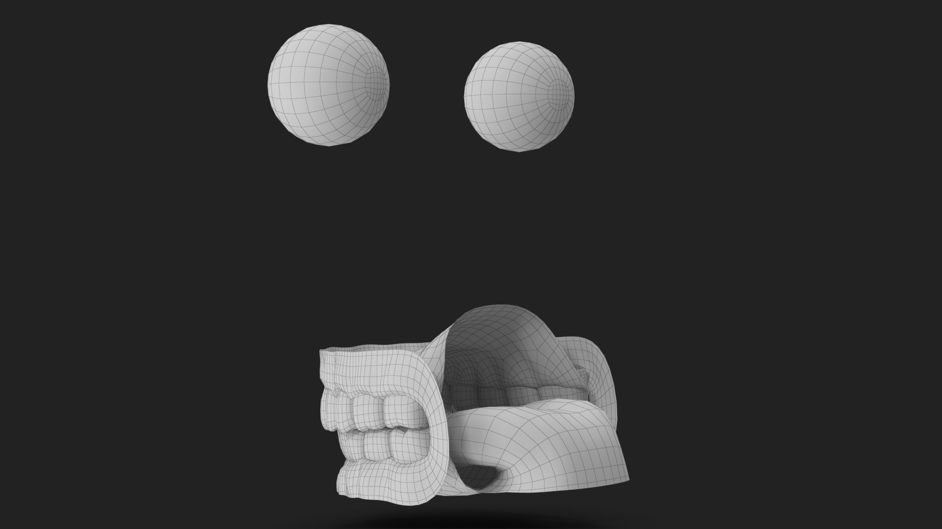 Eyes with Mouth 3D model https://p.turbosquid.com/ts-thumb/4I/Lw8dM9/A5/wireframe_05/jpg/1640539598/1920x1080/fit_q87/7aa4498c9d5f2c43e4f85961dacb78bb6873ca13/wireframe_05.jpg