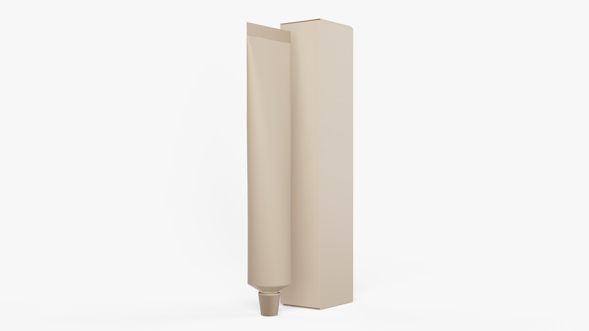 3D Toothpaste Tube Packaging Model - TurboSquid 2320696