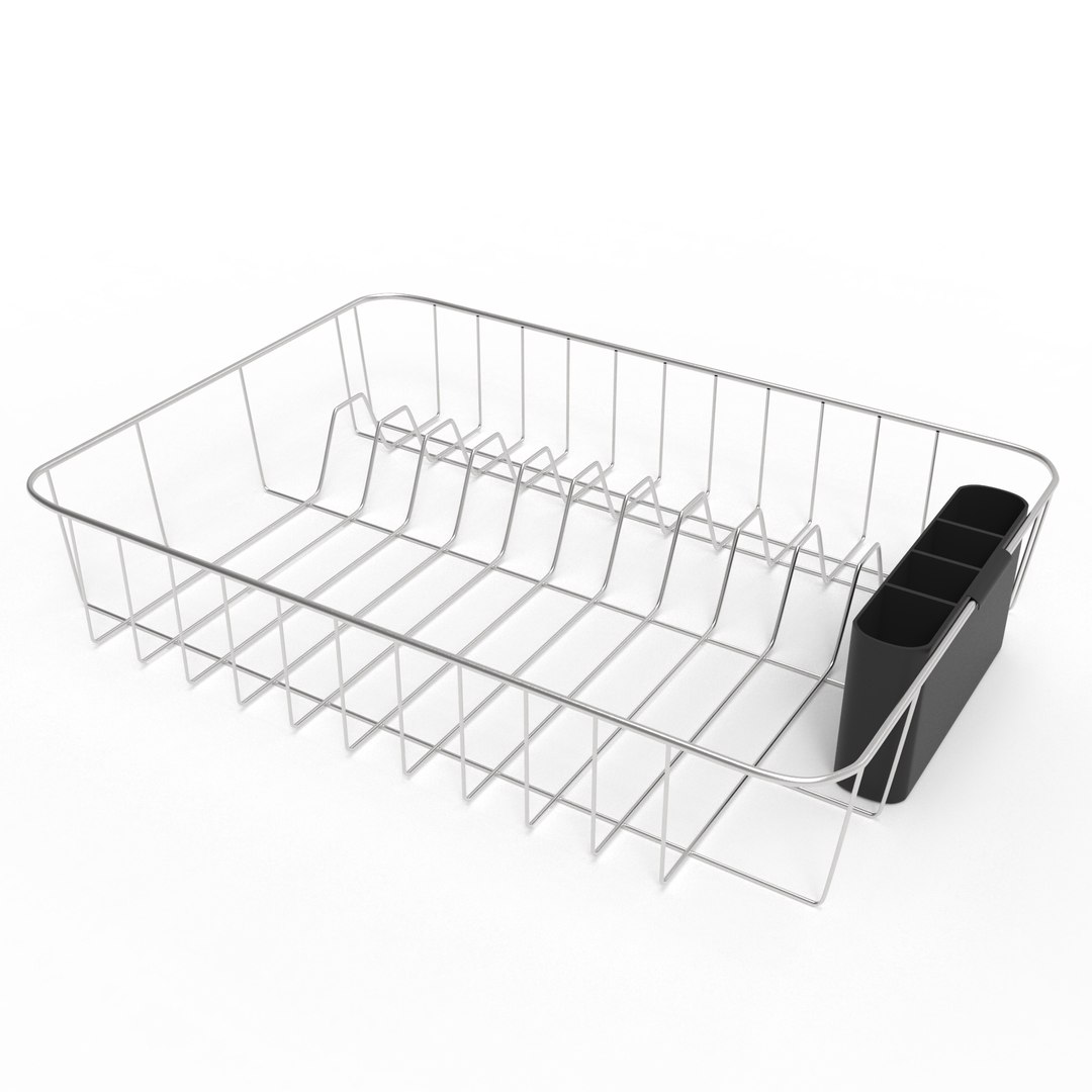 Dish Drainer 3D Model - TurboSquid 1617974