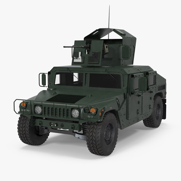 humvee m1151 enhanced armament 3d 3ds
