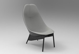 3D Uchiwa Armchair
