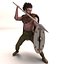 Low Poly Ancient Spearman