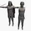 Low Poly Ancient Spearman