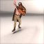 Low Poly Ancient Spearman