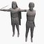 Low Poly Ancient Spearman