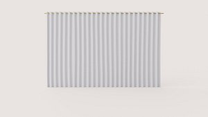 CURTAIN 140x220 CM LIGHT BEIGE SIENNA