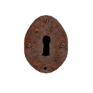 Low poly Old Key Hole