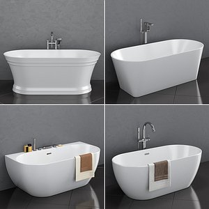 Set of freestanding baths RAVAK set 35