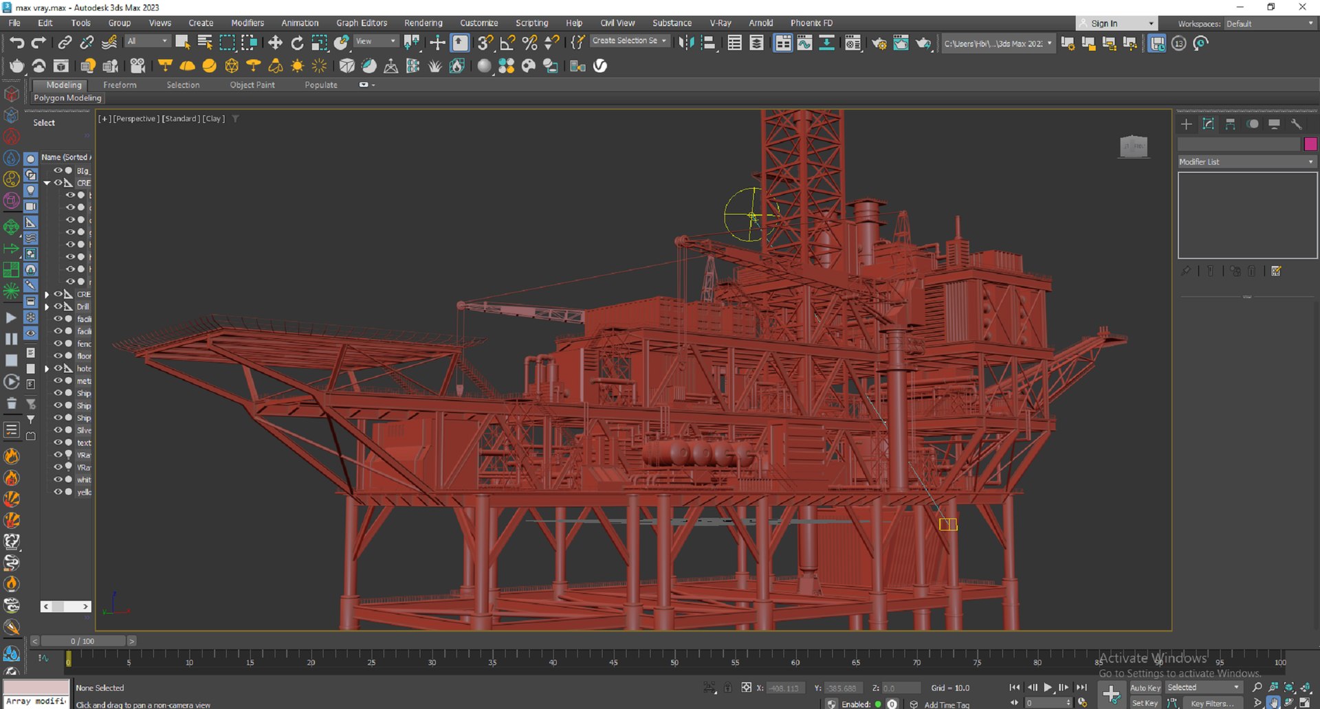 3D Oil Rig - TurboSquid 2186632