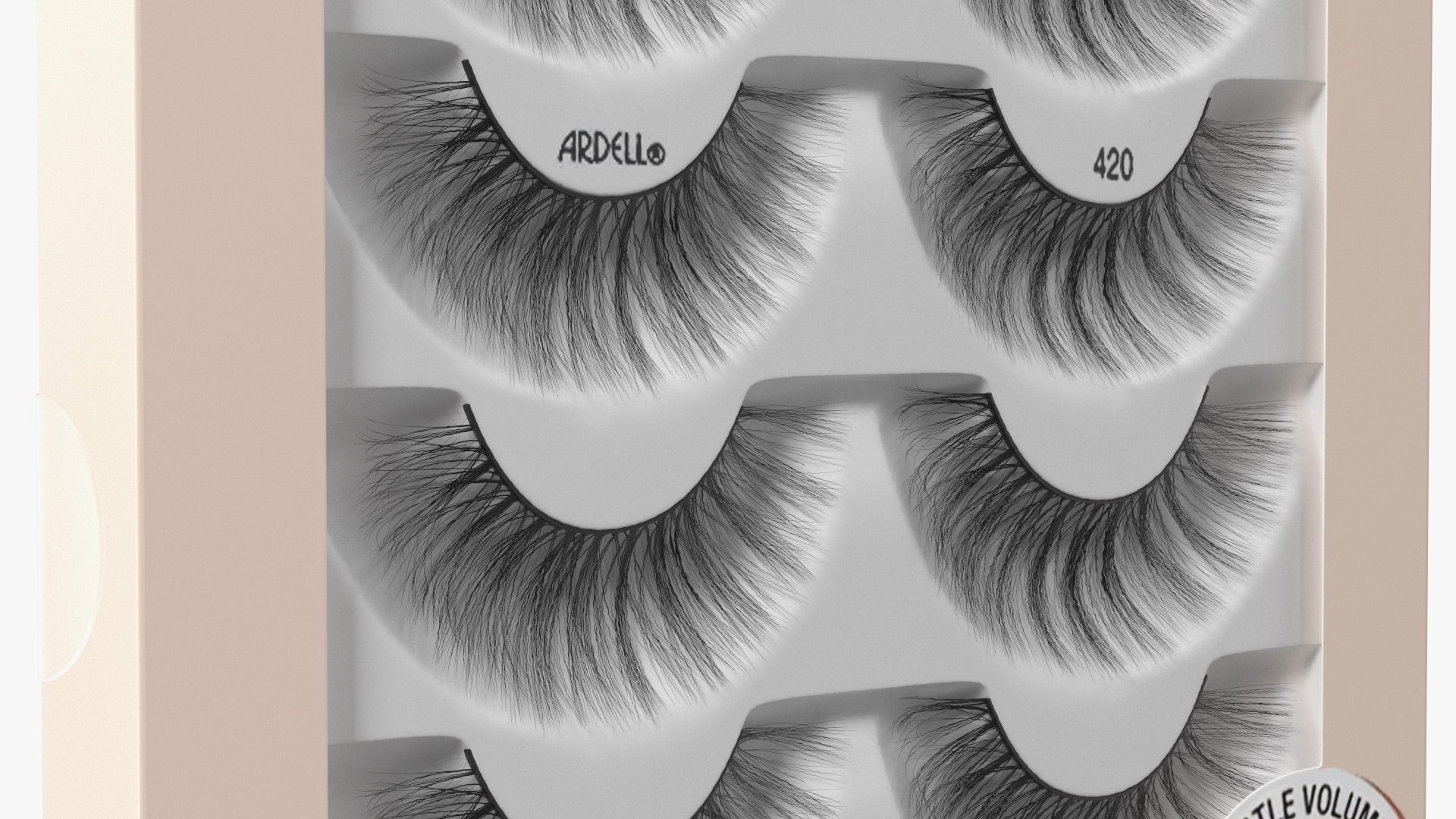 3D Naked Lashes False Eyelashes In Package Model - TurboSquid 2003120