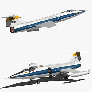 3D F104 Starfighter NASA