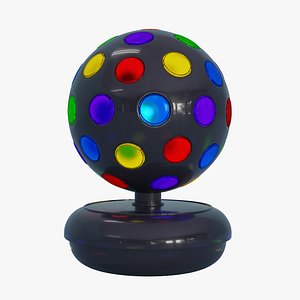 3D Rotating Disco Ball Light