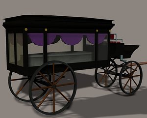 Horse drawn hearse