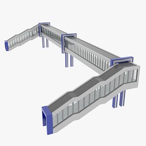 3D pedestrian bridge