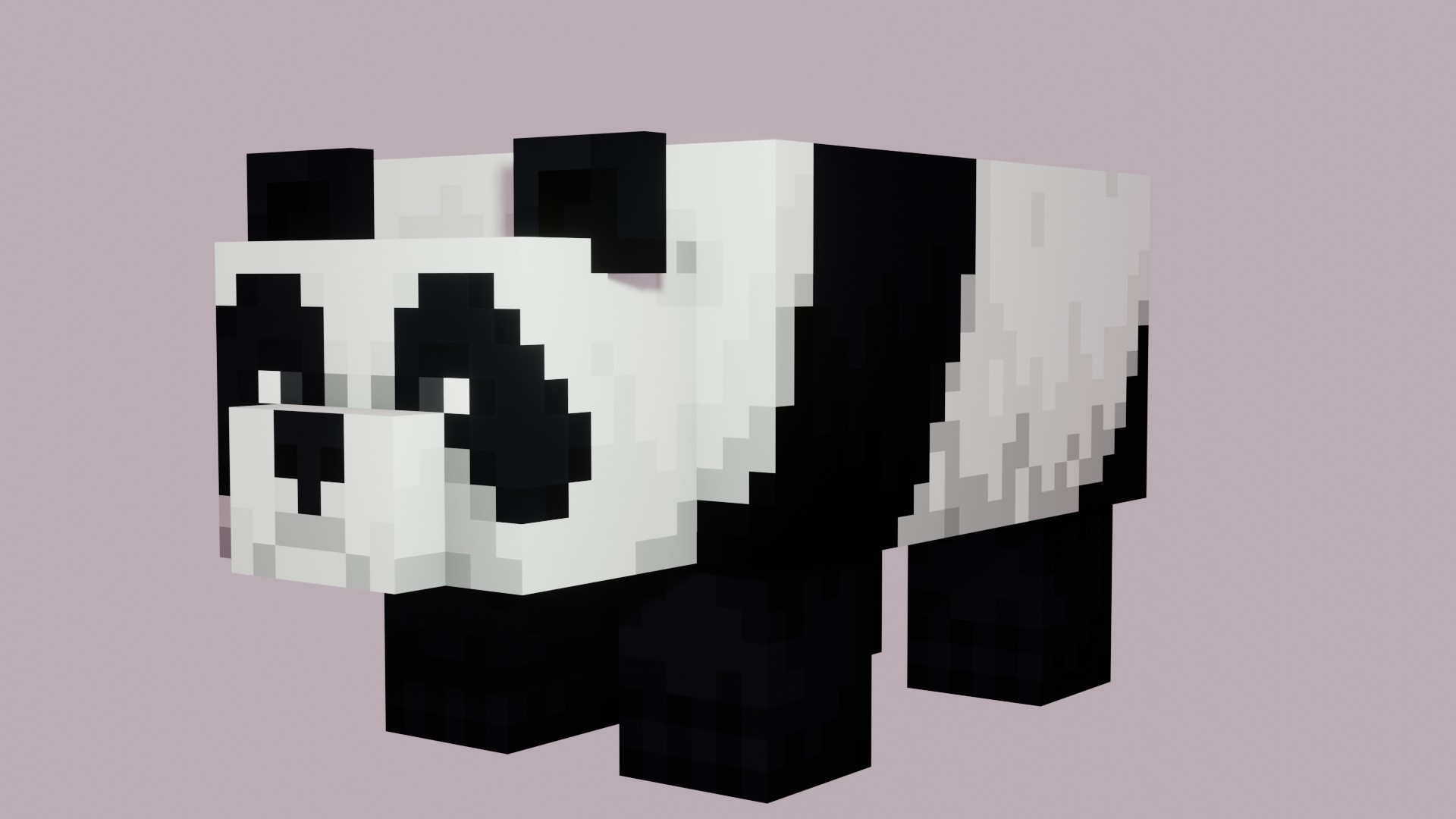 Minecraft Panda with all Textures 3D - TurboSquid 2084706
