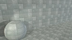 Wall and Floor Tiles Textures pack 23 3D model