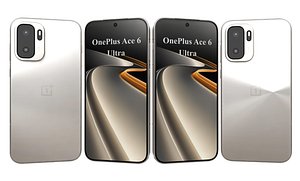 3D OnePlus Ace 6 Ultra Metal Storm model