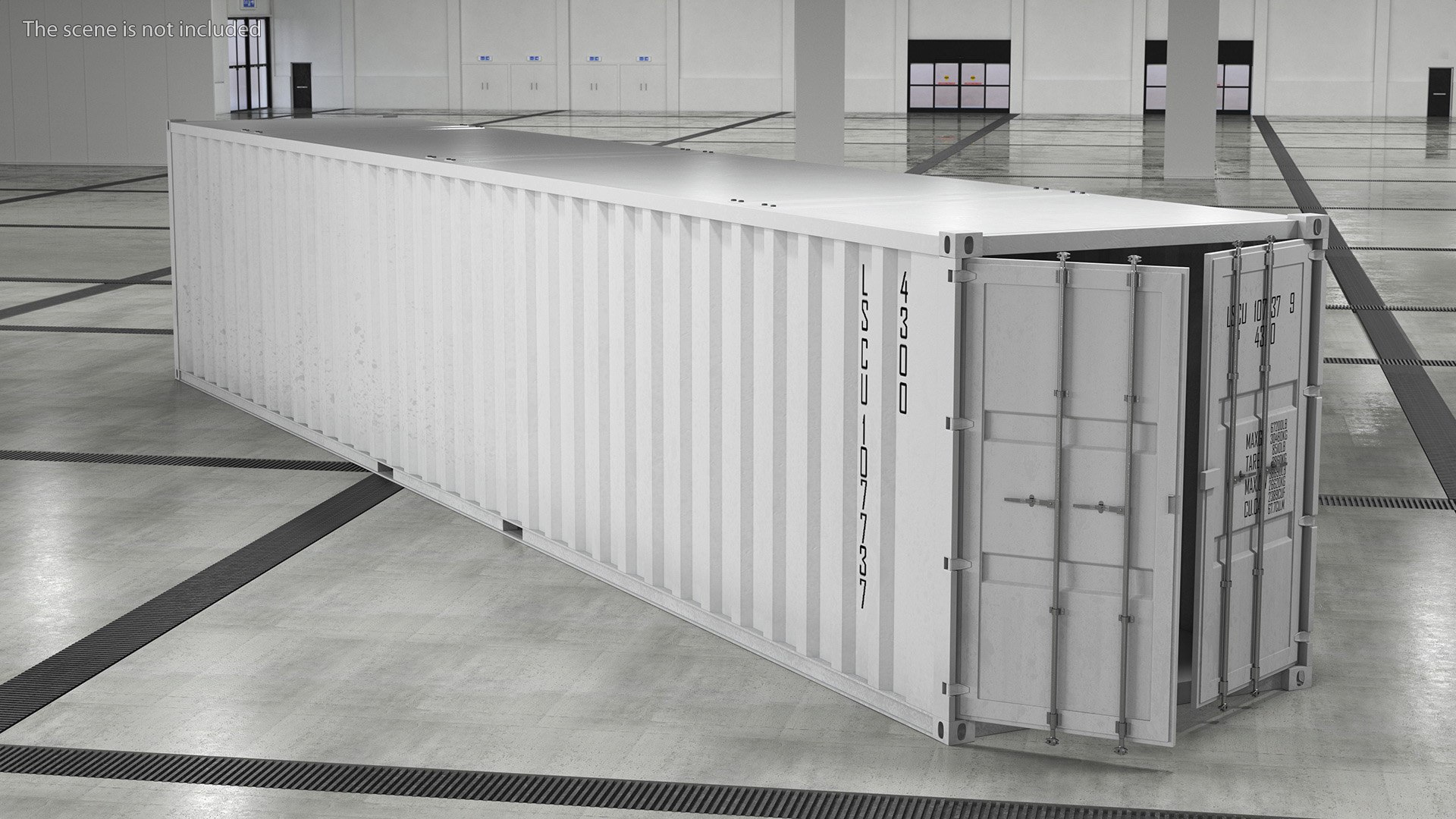 3D Shipping Cargo Container 48 Ft - TurboSquid 2234218