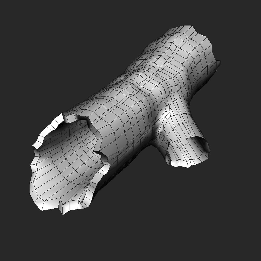 Obj Hollow Tree Log