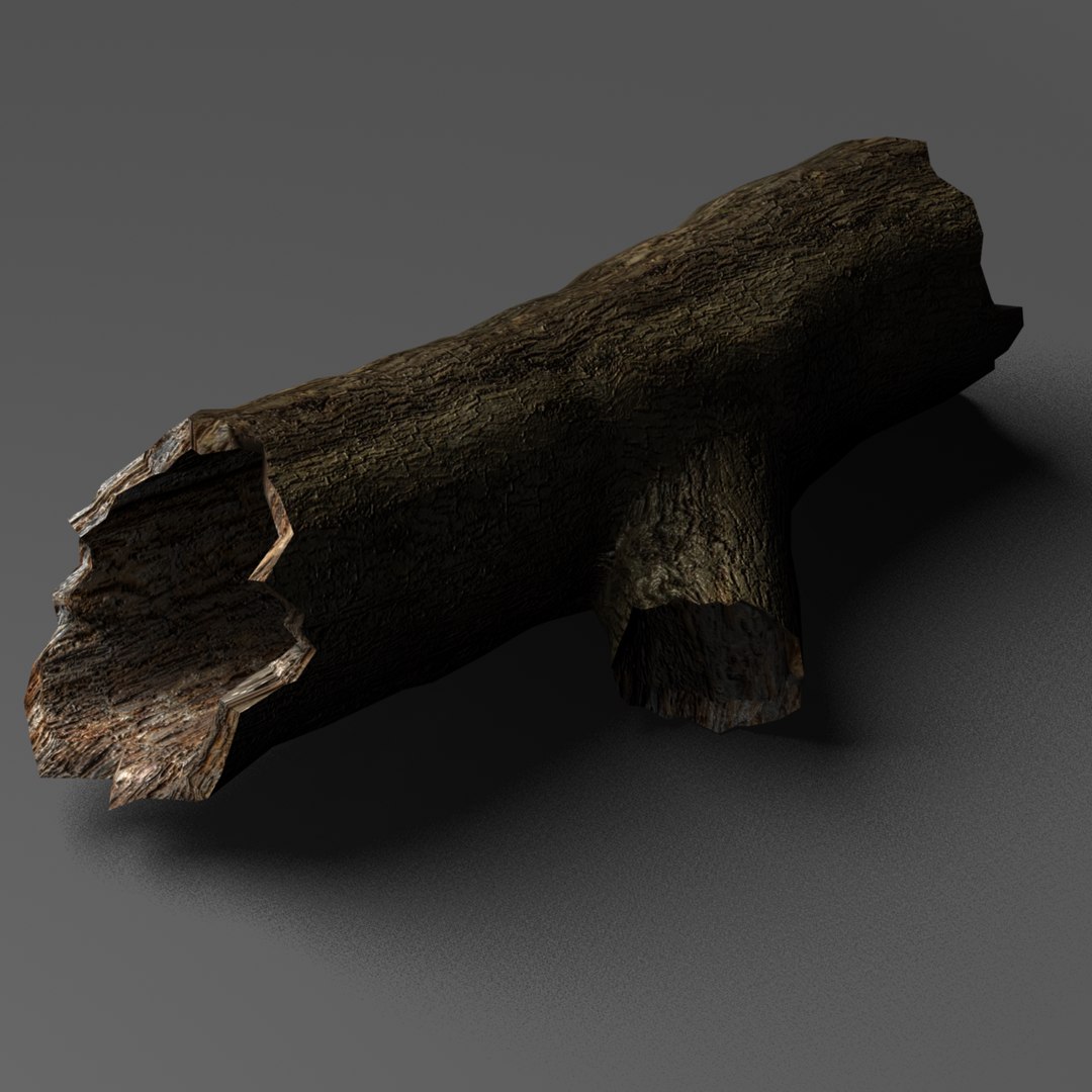 Obj Hollow Tree Log