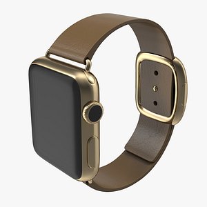3d apple watch 38mm gold
