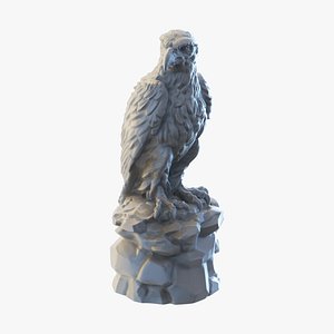 Golden Eagle Sculpture model