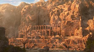 3D The Urn Tomb model