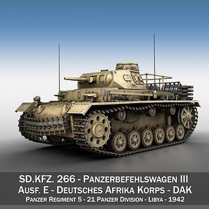 PzBefWg III - Ausf E - DAK