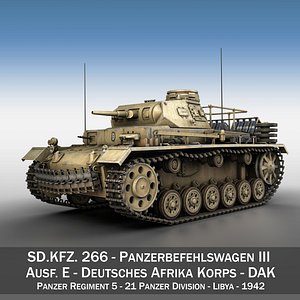 PzBefWg III - Ausf E - DAK