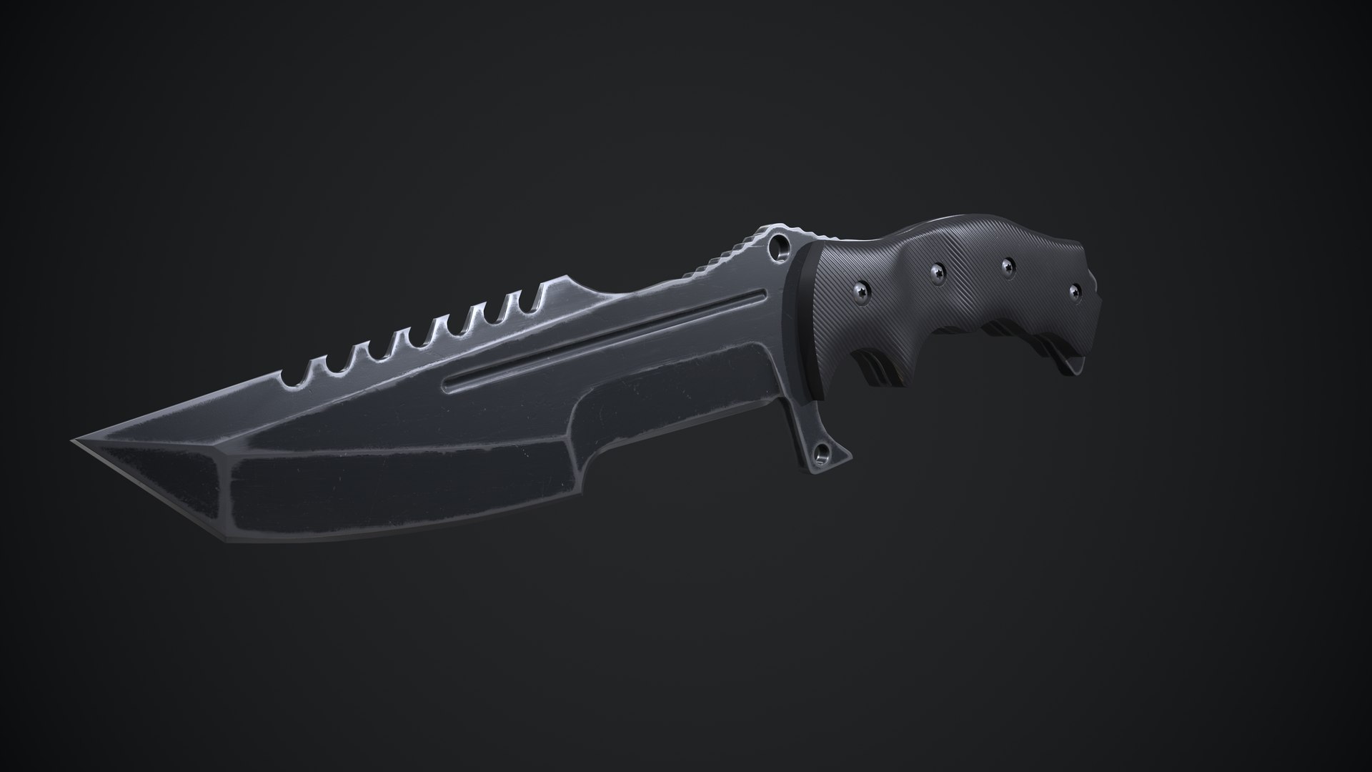 Free Huntsman Knife Low-poly 3D model 3D model - TurboSquid 1919766