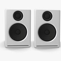 Multimedia Speakers 3D Model