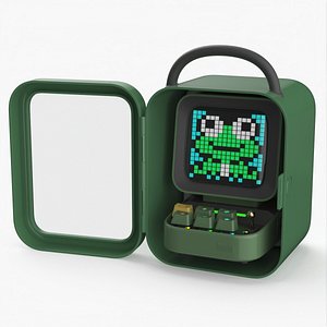 Divoom Ditoo Pro Retro Pixel Art Bluetooth Speaker Green model