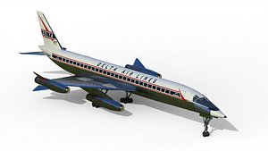 3D Convair 58-9 SST