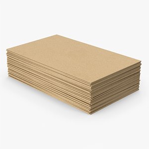 Stack Of Plywoods 3D model