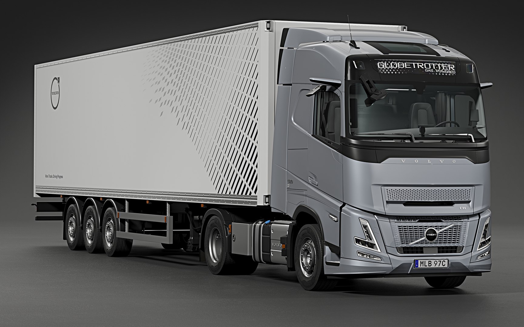 2025 Volvo FH Aero Gas Powered Globetrotter 3D Model - TurboSquid