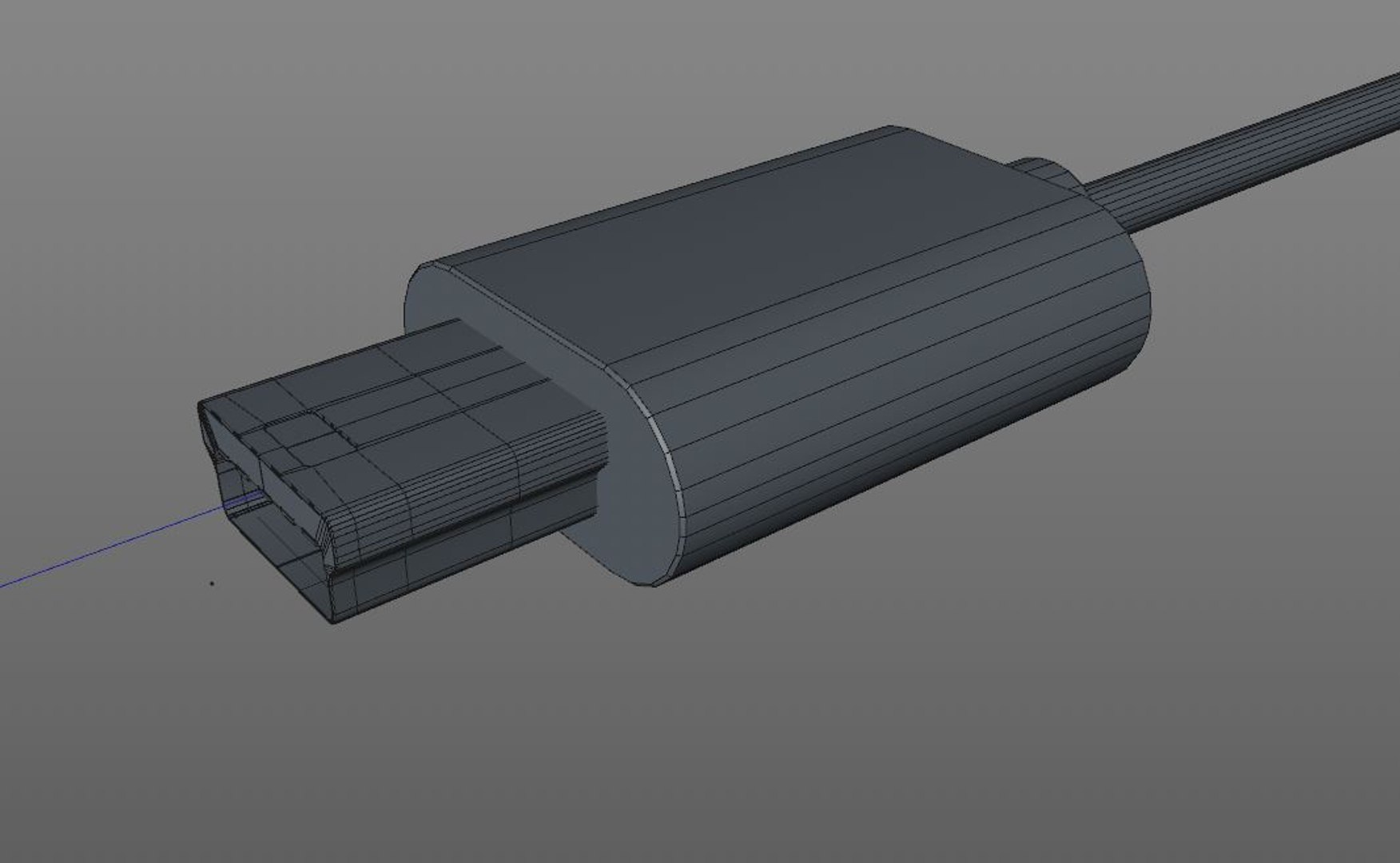3D Connector Mini Usb Model - TurboSquid 1251438
