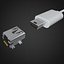 3D connector mini usb model