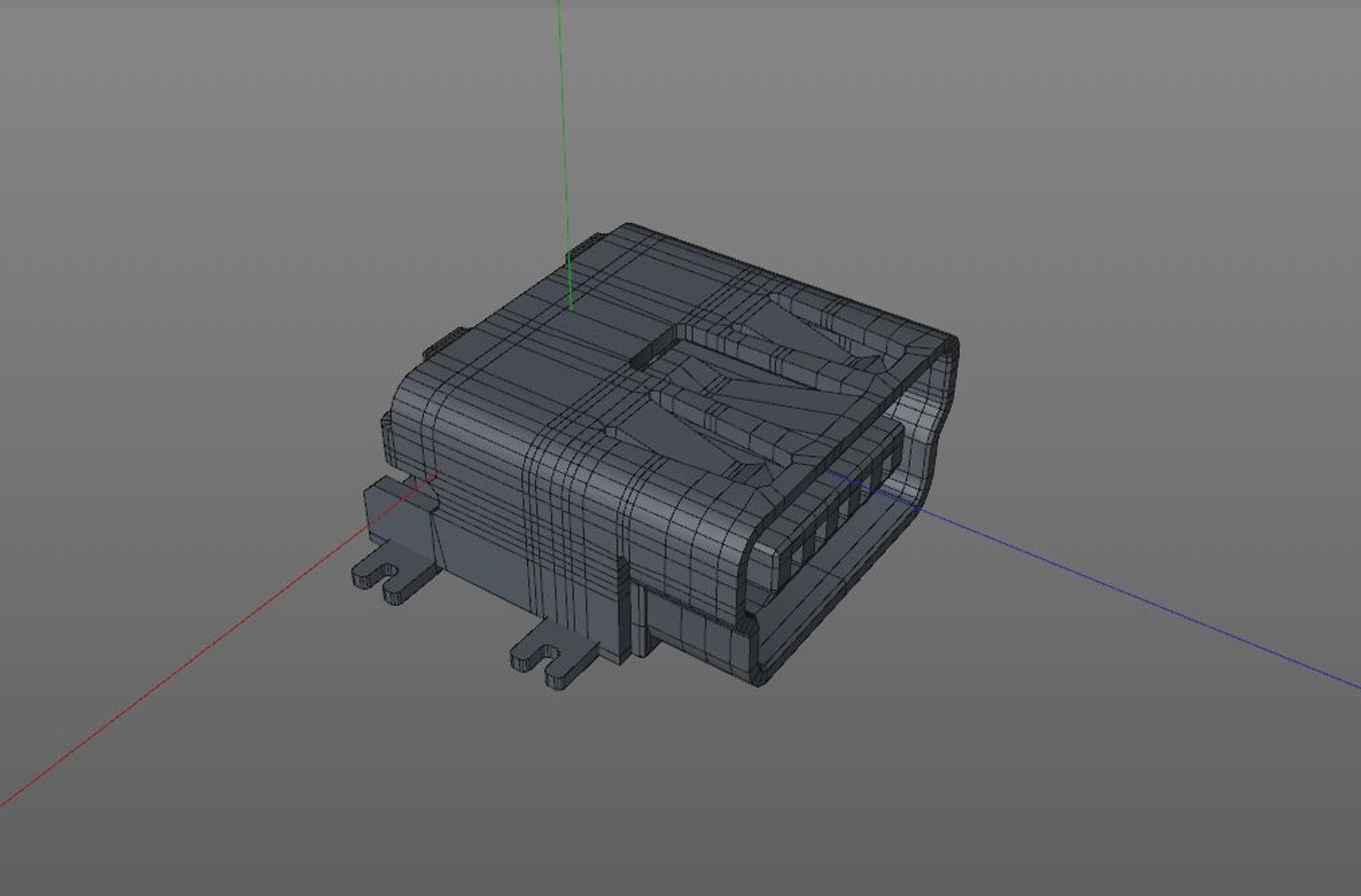 3D Connector Mini Usb Model - TurboSquid 1251438