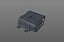 3D connector mini usb model