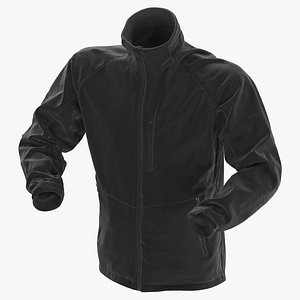 Male Winter Jacket 01 Black