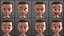 Cartoon Afro Boy 2 Maya - Toon Rigged Child Character
