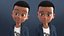 Cartoon Afro Boy 2 Maya - Toon Rigged Child Character