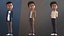 Cartoon Afro Boy 2 Maya - Toon Rigged Child Character