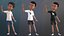 Cartoon Afro Boy 2 Maya - Toon Rigged Child Character