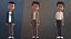 Cartoon Afro Boy 2 Maya - Toon Rigged Child Character